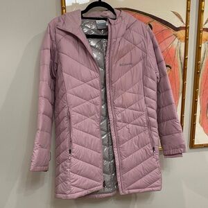 Columbia Women's Light Purple Puffer Jacket